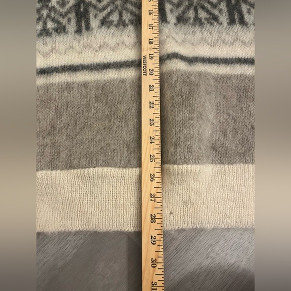 NWT DEADSTOCK Alafooss Icewool Knit Sheepwool Sweater - Picture 6 of 12